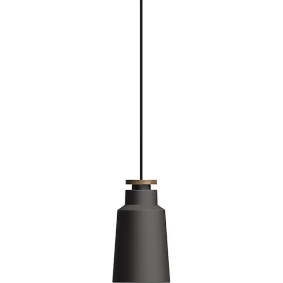 Street pendel S Svart E27
