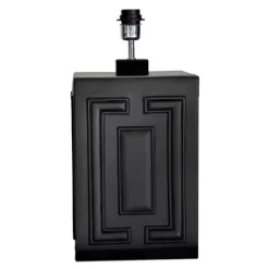 Stucco Lampfot Svart matt 24cm