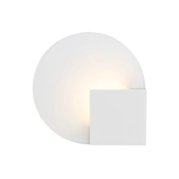 Sun Vägglampa Vit strukturlack