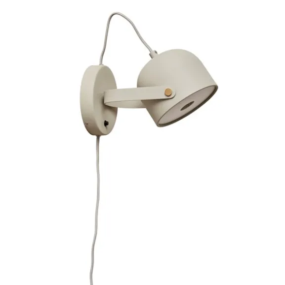 Svejk 13 vägglampa, beige