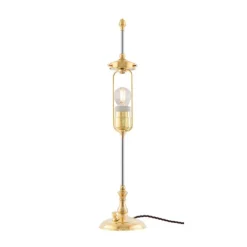 Swedenborg Bordslampa, Polerad mässing