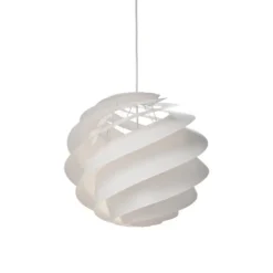 Swirl 3 medium pendel, vit 40cm