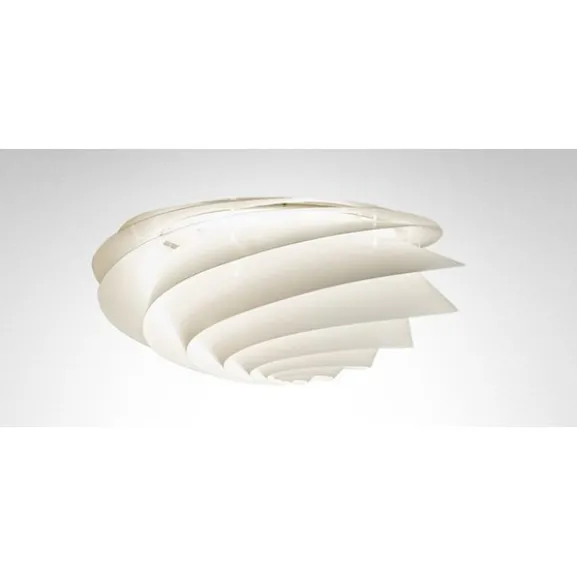 Swirl small plafond, vit 37cm