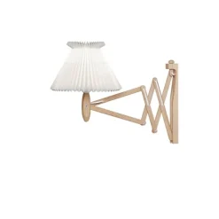 Table/wall lamp, black, incl. shade 6-17