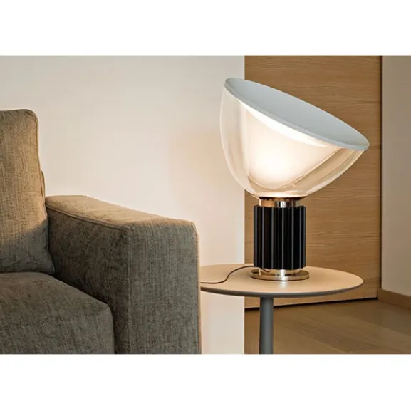 Taccia LED small bordslampa, silver
