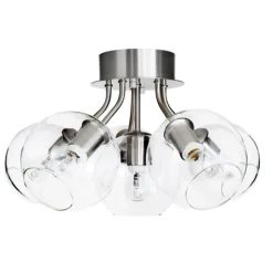 Tage plafond, silver/klar 50cm