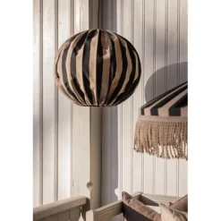 Taklampa Capri D45 s/s E27 5m IP 44 taupe/svart