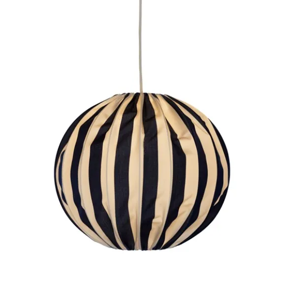 Taklampa Capri D45 s/v E27 5m IP44 blå/vit