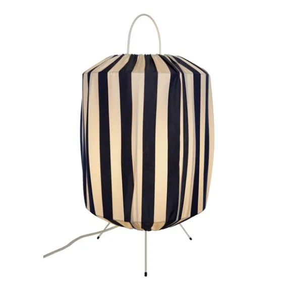 Taklampa Capri H70 s/v E27 2,5m IP44 blå/vit