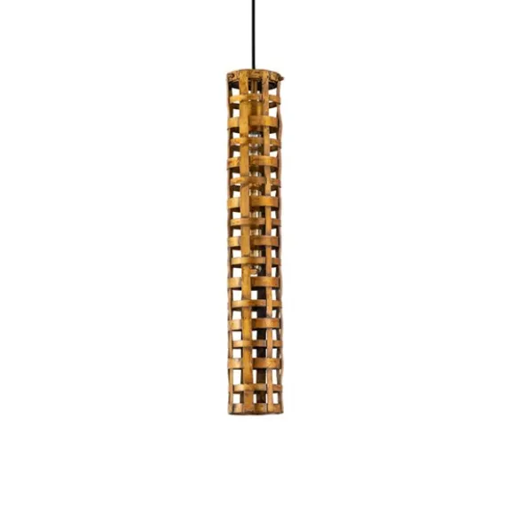 Taklampa Kolonn H65 metall antikguld