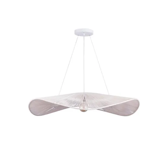 Taklampa Monstera D115 bomull cream