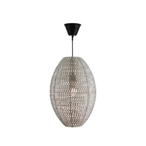 Taklampa Ripple Stor Aluminium 30cm