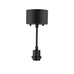 Taklampa Takupphäng E27 (plafond) svart