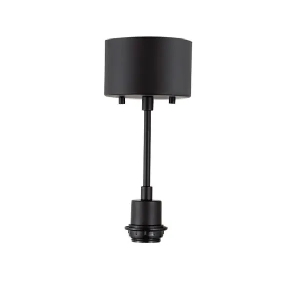 Taklampa Takupphäng E27 (plafond) svart