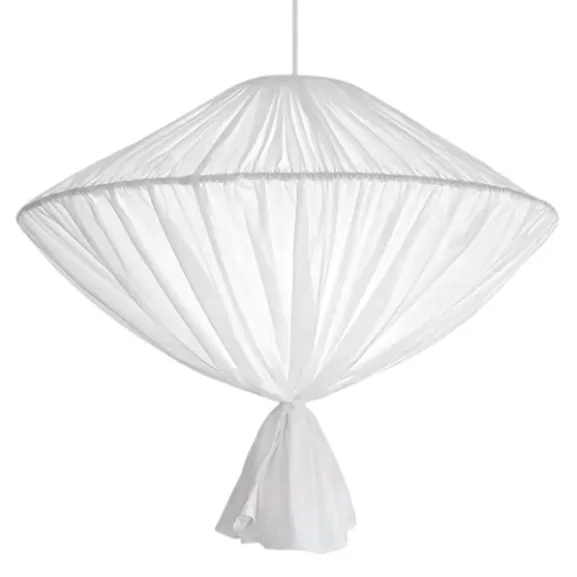 Taklampa Viktoria, Vit 70cm