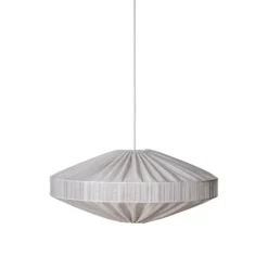 Taklampskärm Alba D58 s/v Rand vit