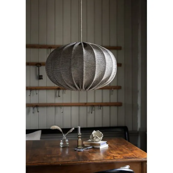 Taklampskärm Moon D58 s/s Rotan mullvad