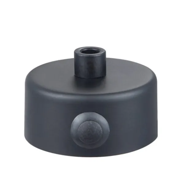 Takrosett mini 2-uttag, svart