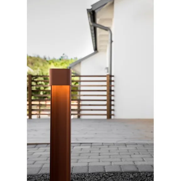 Taurus pollare LED, roststruktur 80cm