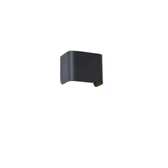 Taurus vägglampa LED, antracit 12cm