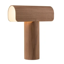 Teelo bordslampa, valnöt 38cm
