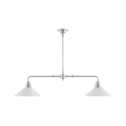 Tegnér Spelbordslampa, förnicklad mässing
