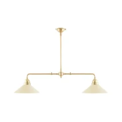 Tegnér Spelbordslampa, polerad mässing