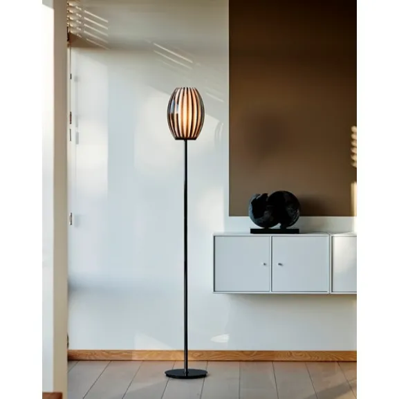 Tentacle Golvlampa M Svart/Rök E27