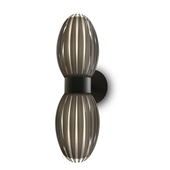 Tentacle Vägglampa Duo Svart/Rök G9