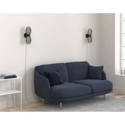 Tentacle Vägglampa Duo Svart/Rök G9