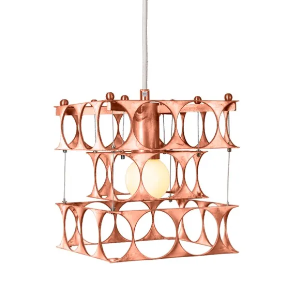 Terrace taklampa mini, rå koppar