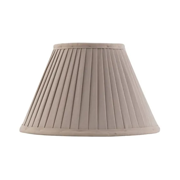 Textilskärm 20 cm, Beige
