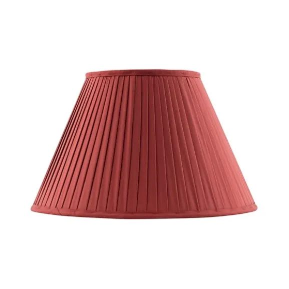 Textilskärm 30 cm, Röd