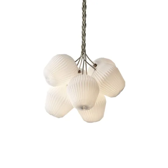The Bouquet chandelier 7 large, vit