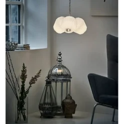 The Bouquet chandelier 3 medium, vit
