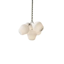 The Bouquet chandelier 5 medium, vit