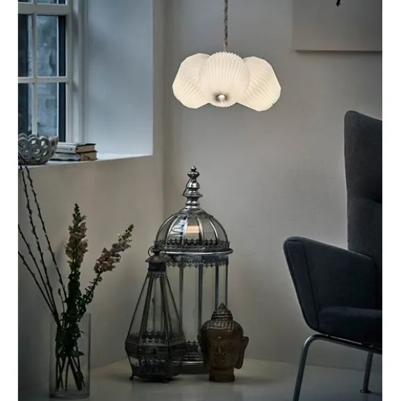 The Bouquet chandelier 3 medium, vit