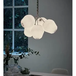 The Bouquet chandelier 7 medium, vit