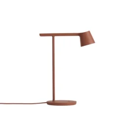 Tip bordslampa, koppar/brun