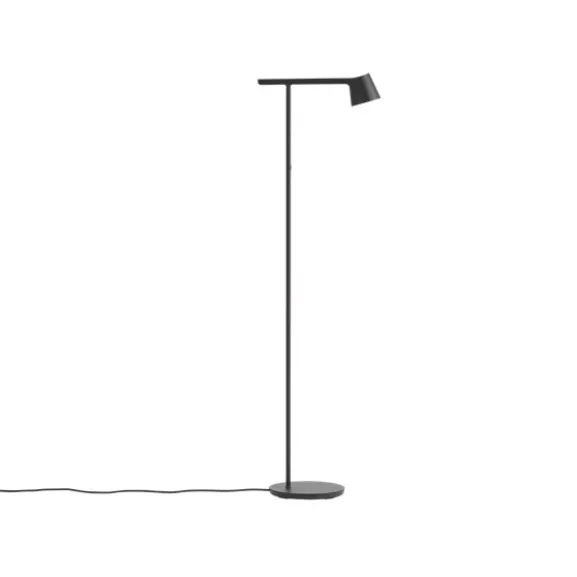 Tip golvlampa, svart