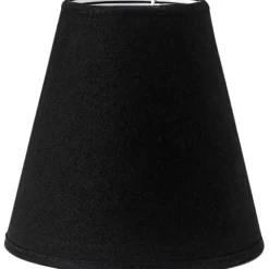 Toppringskärm E14 Franza Svart 15cm