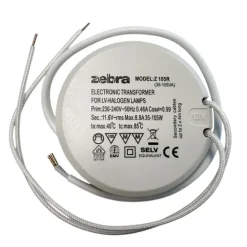 Transformator vit, rund 35-105W Zebra