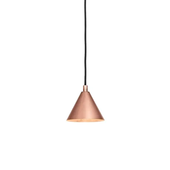 Tratten Taklampa Liten Rå koppar