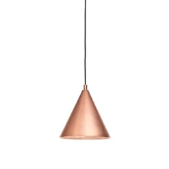 Tratten Taklampa Stor Rå koppar