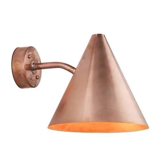 Tratten vägglampa, råkoppar