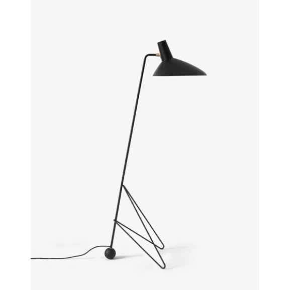 Tripod HM8 golvlampa, svart 134cm