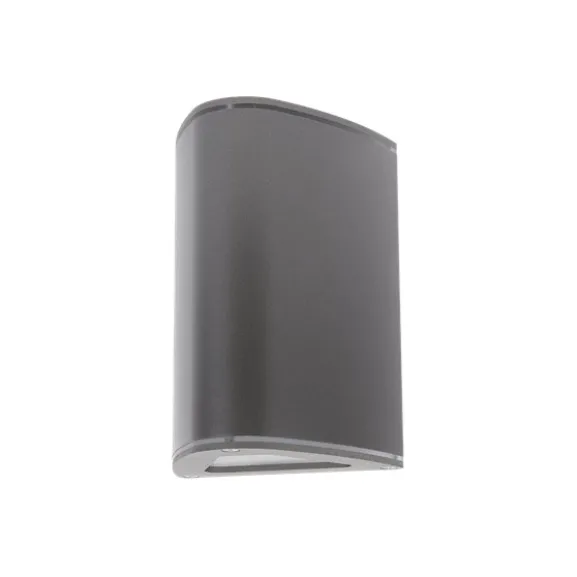 Trius II Vägglykta, aluminium