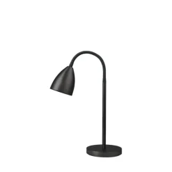 Trotsig bordslampa flat svart