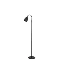 Trotsig golvlampa mattsvart GU10