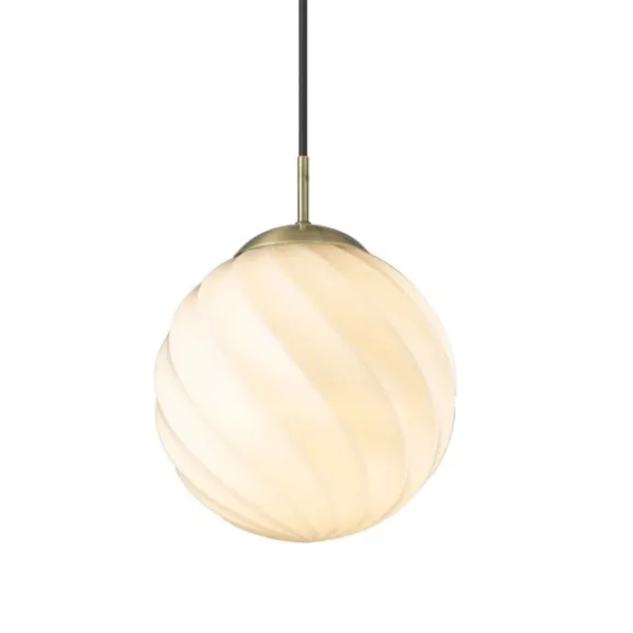 Twist Taklampa Ø25cm E27 Ball Antik Messing